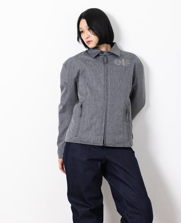 ［グレー］■身長165cm　着用サイズL
