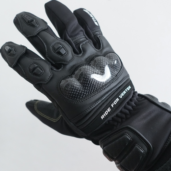 GAHGA GAHMITガーミットブラック ガーディアングローブ フラッグシップ オートバイ専用